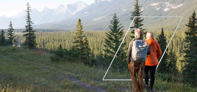 couple hiking